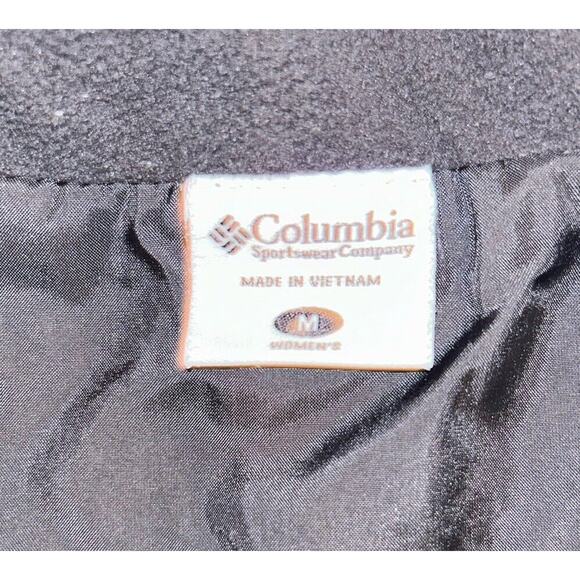 Columbia Black Quilted Full Zip Vest Size Medium Women's - Picture 8 of 8